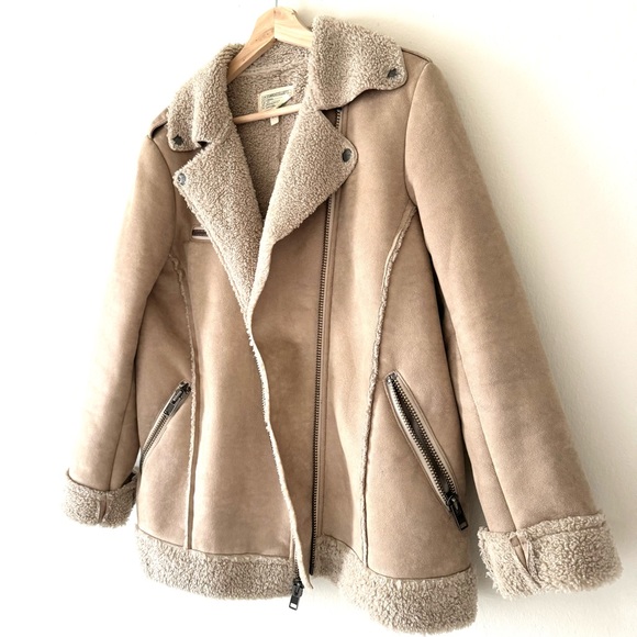 CURRENT/ELLIOT Faux Shearling Jacket for SALE! - Picture 3 of 9